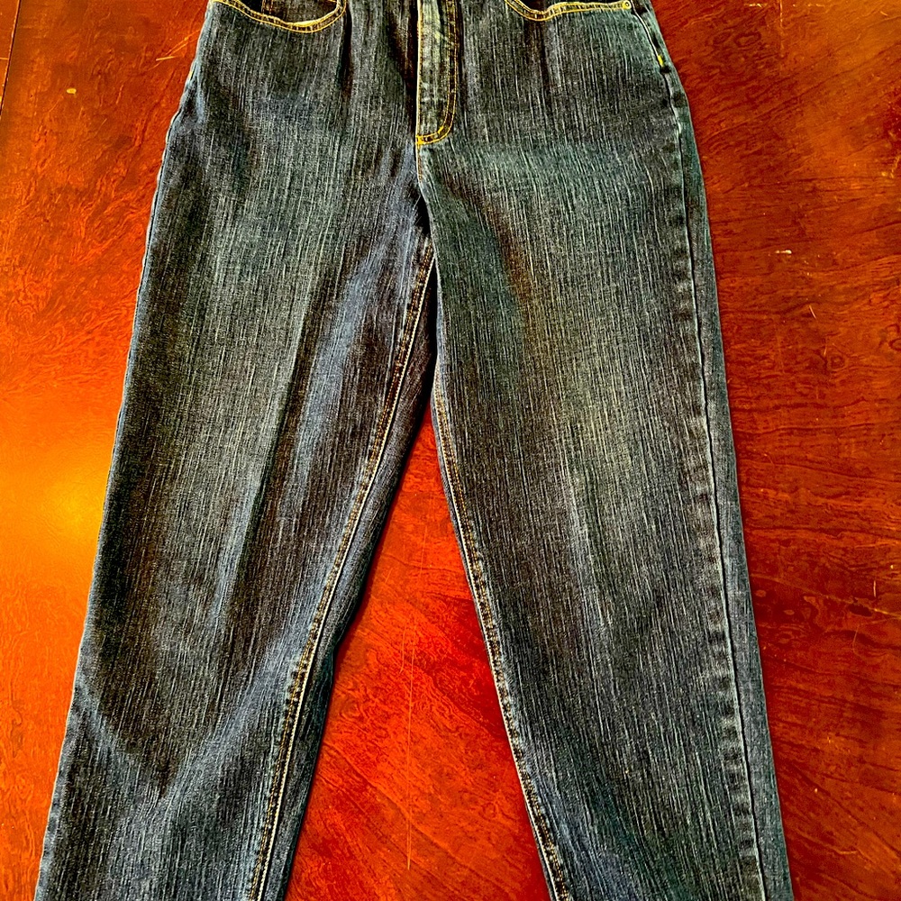 Soft jeans from Talbots. Sized 8P. Inseam 27 1/2 inches. Perfect for 5’-5’1”